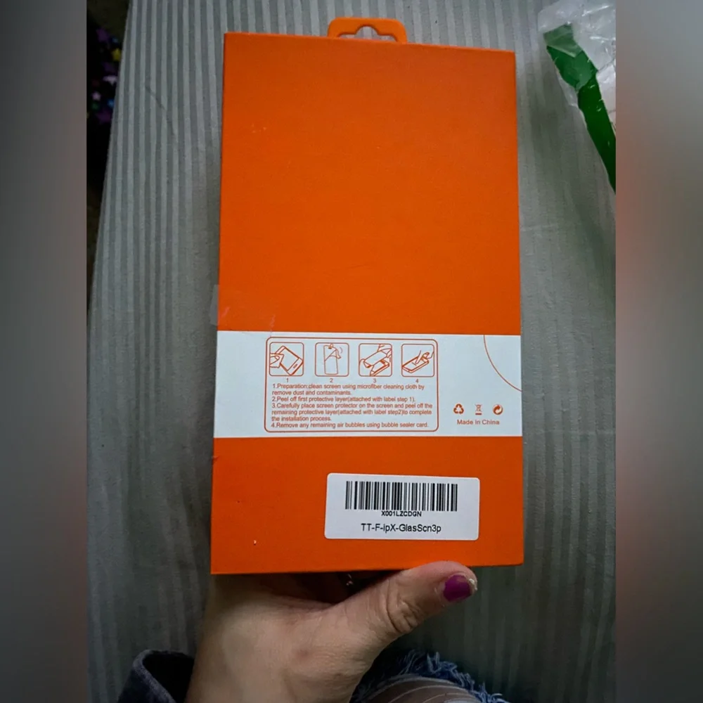 3 Pack Of Screen Protectors for iPhone X